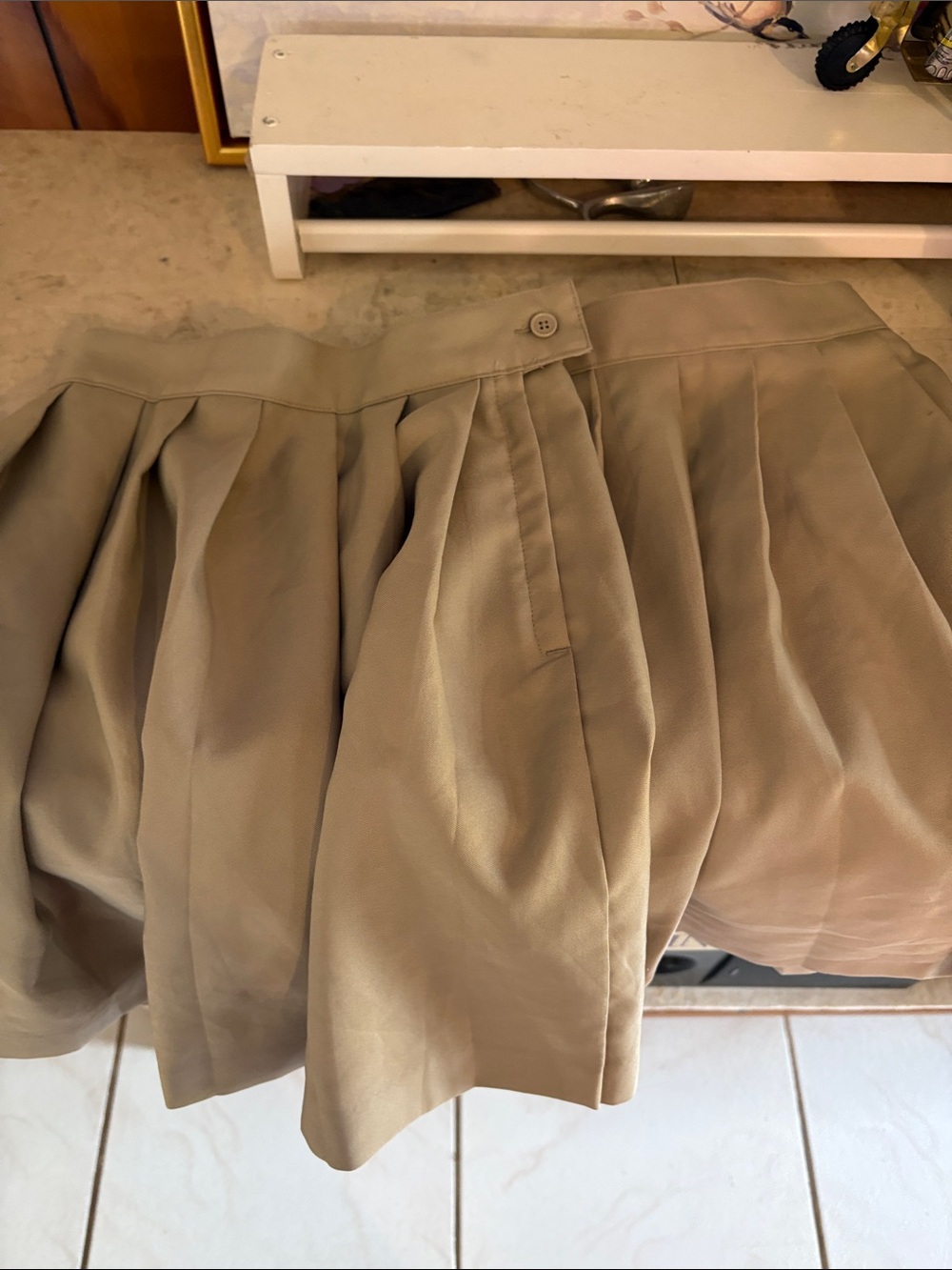 French Toast Pleated school uniforms Skirt in Khaki bundle